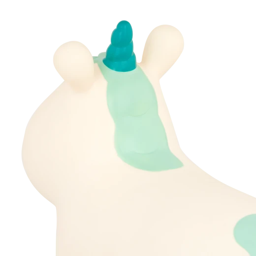 B. Toys, Ride On Unicorn Bouncer Inflatable Toddler Hopper Pixie Soft Bounce Toy Active Play Balance Motor Skills 18 Months Kids Indoor Bouncing Toy With Pump - B. toys - Image 5