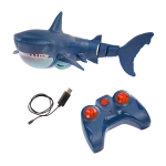 TERRA, RC Great White Shark Remote Control Water Toy Realistic Electronic Swimming Shark Waterproof Rechargeable Battery Pool Bath Toy for Kids 6+ - Terra