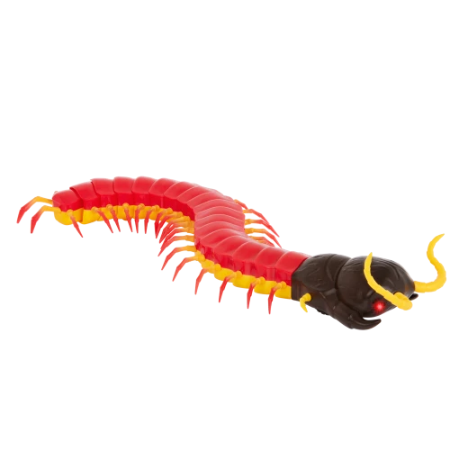TERRA, Giant Scolopendra Remote Control Centipede Toy LED Eyes Realistic Crawling Insect RC Movement Kids 6+ Interactive Educational Animal Toy Long Body Flexible Motion - Terra - Image 3