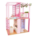 Our Generation, Lovely Loft Pink Dollhouse & Furniture Playset for Kids Ages 3+ 18" Dollhouse 30+ Accessories Real Wood 4 Rooms - Our Generation