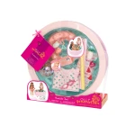 Our Generation, Poolside Fun 17-pc Doll Pool Playset & Accessories for Kids Ages 3+ 18" Doll Large Pink Pool Radio Floaties Goggles - Our Generation