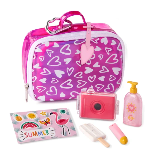 Our Generation, Surprise Luggages Travel Series Collectible Mystery Toy for Kids Ages 3+ 18" Doll Accessories Travel Themes Stickers One Piece Random Style - Our Generation - Image 7