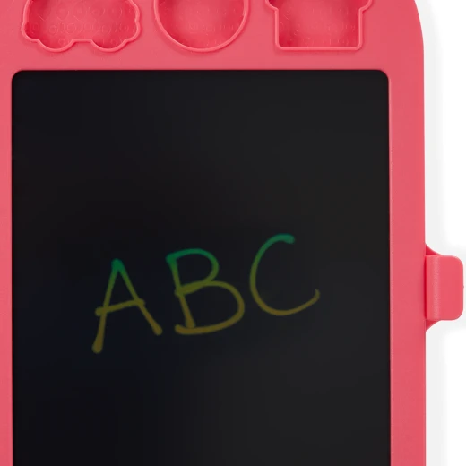 B. Toys, Rainbow Doodler LCD Drawing Tablet Reusable Rainbow Color Drawing Board With Dual Tip Stylus And Stamps Instant Erase Portable Creative Toy For Kids 3 Years Plus Fine Motor Skills - B. toys - Image 6