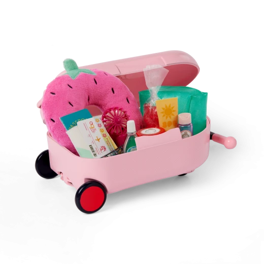 Our Generation, Packed for Adventures Doll Scooter Suitcase Travel Set for Kids Ages 3+ 18" Doll Accessories 20 Piece Luggage Pillow Headphones - Our Generation - Image 5