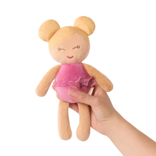 LullaBaby, Plush Baby Bath Doll for Imaginative Play with Blonde Hair and Fair Skin Tone Encouraging Empathy Kindness and Social Skills Perfect for Kids Ages 2 Years and Up - Lullababy - Image 4