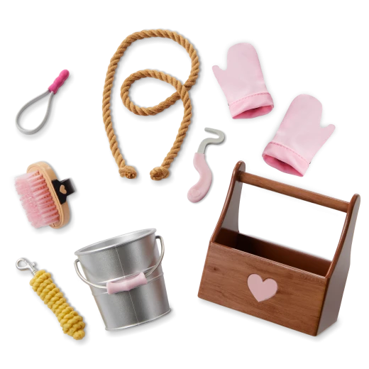 دمية لايني للأطفال بعمر 3 سنوات فما فوق دمى 18 إنش فتاة كاوبوي قابلة للحركة قصة عيون عسلية شعر أشقر من أور جينيريشن - أور جيناريشن - Image 6
