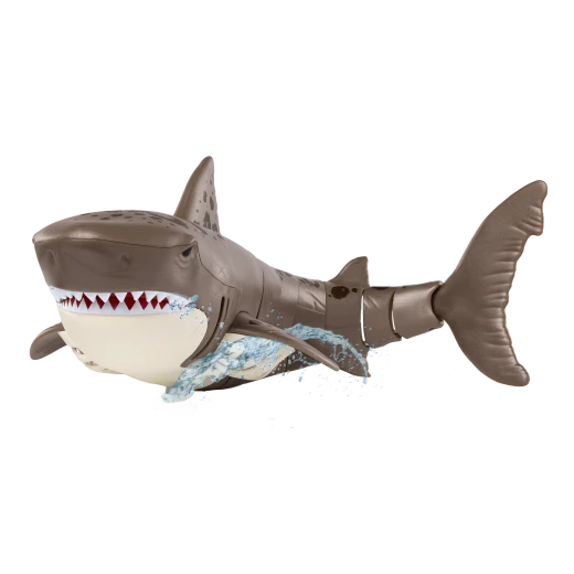 TERRA, Remote Control Swimming Leopard Shark Toy Waterproof Pool Shark 360 Movement Auto Mode Kids 5+ Interactive Water Toy Realistic Marine Animal Long Range Control Educational Play - Terra - Image 3