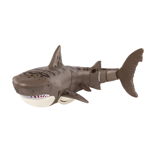 TERRA, Remote Control Swimming Leopard Shark Toy Waterproof Pool Shark 360 Movement Auto Mode Kids 5+ Interactive Water Toy Realistic Marine Animal Long Range Control Educational Play - Terra - Image 6