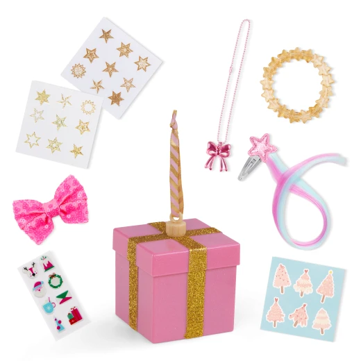 Our Generation, Surprise Decorations Holiday Gift Box Series Collectible Mystery Toy for Kids Ages 3+ 18" Doll Accessories Ornament One Piece Random Style - Our Generation - Image 6