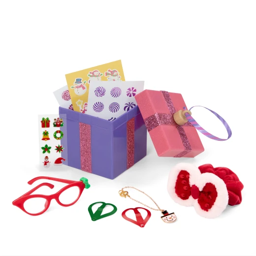 Our Generation, Surprise Decorations Holiday Gift Box Series Collectible Mystery Toy for Kids Ages 3+ 18" Doll Accessories Ornament One Piece Random Style - Our Generation - Image 5