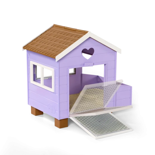 Our Generation, Chicken Coop Playset with Henhouse & Accessories for Kids Ages 3+ 18" Doll Farm Toys Plush Hen Chick Eggs Basket - Our Generation - Image 6