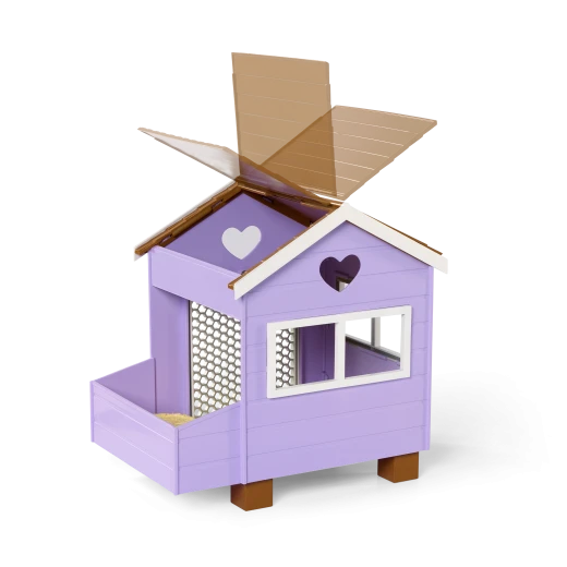 Our Generation, Chicken Coop Playset with Henhouse & Accessories for Kids Ages 3+ 18" Doll Farm Toys Plush Hen Chick Eggs Basket - Our Generation - Image 7