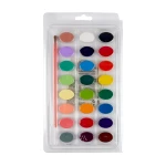 Crayola, Washable Watercolor Paints with Brush, 24 colors - Crayola