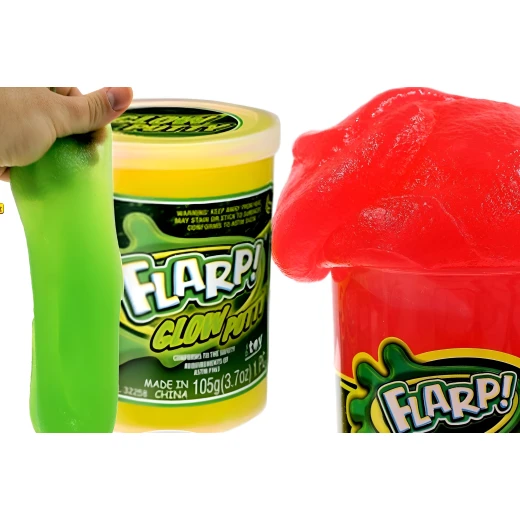 JARU, Glow-in-the-Dark Flarp Putty, Random Color - Jaru - Image 3