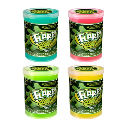 JARU, Glow-in-the-Dark Flarp Putty, Random Color - Jaru - Image 6