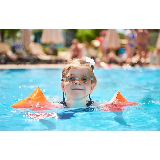 JARU, Dive Fun Animal Style Adjustable Kids Swim Goggles Neon Colors Pool and Beach Activity Swimming Accessories for Boys and Girls Ages 6 Plus Random Animal Styles - Jaru - Image 3