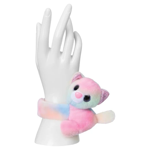 JARU, Plushy Gushee Huggy Wraps Wrist Plush Toy 4 Inch Ultra Soft Wearable Plush for Kids Random Style 1 Piece - Jaru - Image 3
