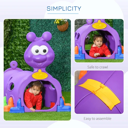 هيكل لعب للأطفال على شكل دودة من إديو بلاي - إديو بلاي - Image 5