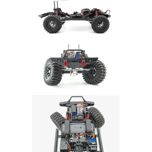 RGT EX86120 1/10 RC Car 4WD Off-Road Climbing Crawler Reverse Drive System RTR Vehicle with LED Lights Durable High Torque Motor - K Toys - Image 4