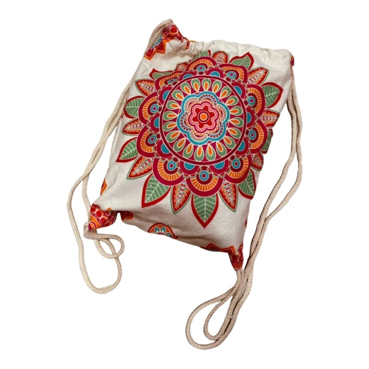 Aqua Poncho , Round Beach Towel , 150 cm , with Bag - Aqua Poncho - Image 2