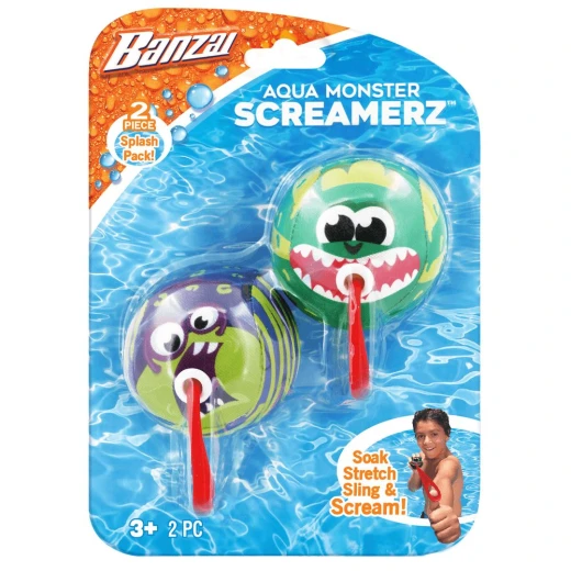Banzai, Aqua Monster Screamers, Random Color Banzai, Aqua Monster Screamers, Random Color