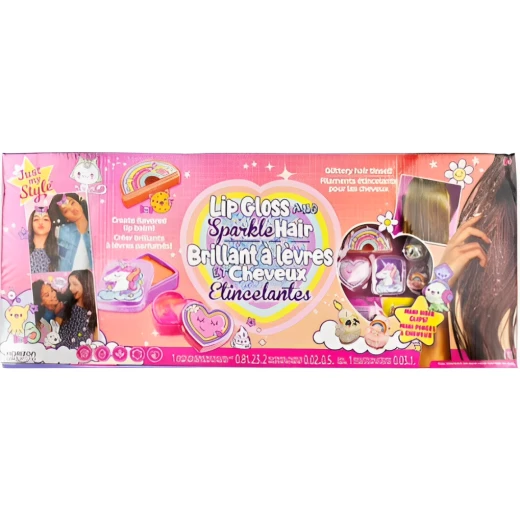 K Toys, Just My Style Lip Gloss and Sparkle Hair K Toys, Just My Style Lip Gloss and Sparkle Hair