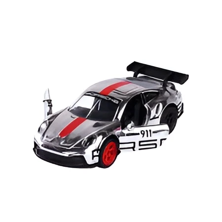 Majorette, Porsche Deluxe 1:64 Scale Free-Wheeling Metal Vehicle with Rubber Tires Opening Doors Translucent Headlights Suspension Collector Box - MAJORETTE - Image 4