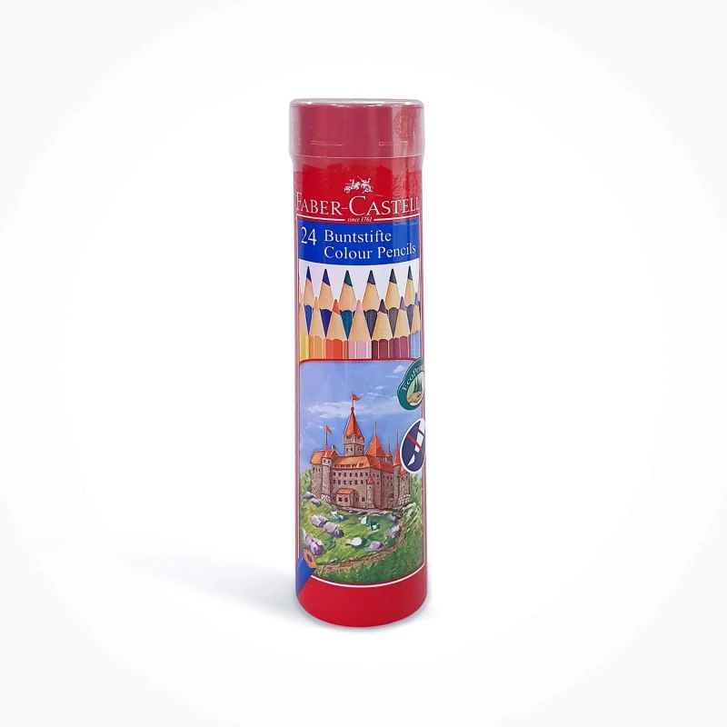 Faber Castell | Classic Color Pencil Set With Sharpener | Set Of 24 - Faber Castell