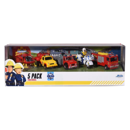 JADA, Fireman Sam vehicle, 5 Pack JADA, Fireman Sam vehicle, 5 Pack