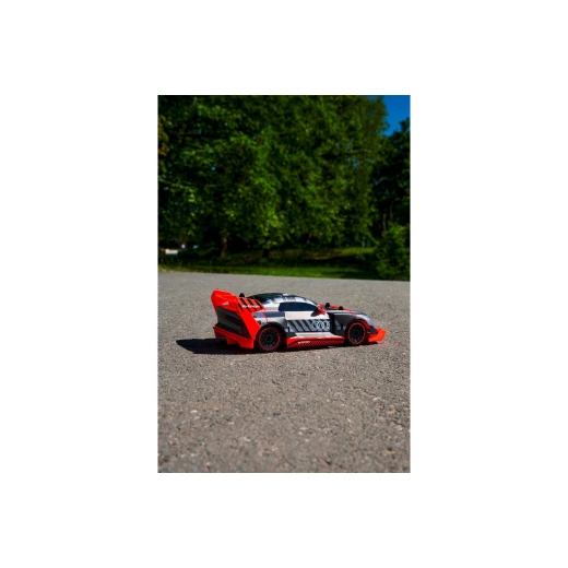 Dickie, RC Audi S1 E-Tron Quattro Drift Car with 2-Channel Remote Control 2.4 GHz, Turbo, Drift Function, Spare Wheels, Rechargeable Battery, Speed up to 12 km/h, Suitable for Children Aged 6 Years and Older, Exciting Racing Experience - Dickie - Image 5