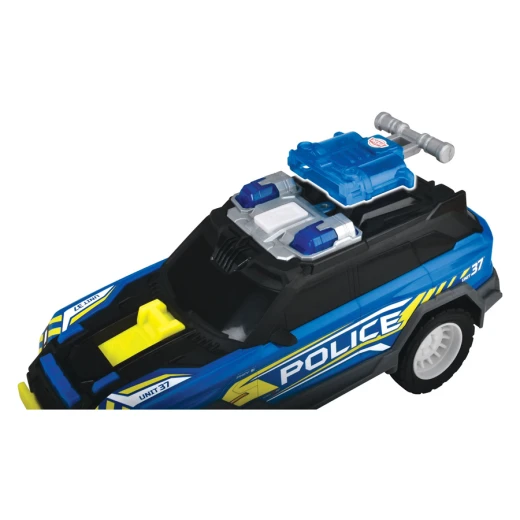 Dickie, Police SUV Toy with Light and Sound 30 cm Paramedic Rescue Vehicle with Stretcher for Kids Age 3+ - Dickie - Image 8