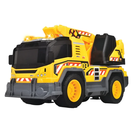 Dickie, Excavator Construction Toy 30 cm with Light and Sound Manually Movable Arm 360° Rotation Free Play Batteries Included for Kids Age 3+ - Dickie - Image 2