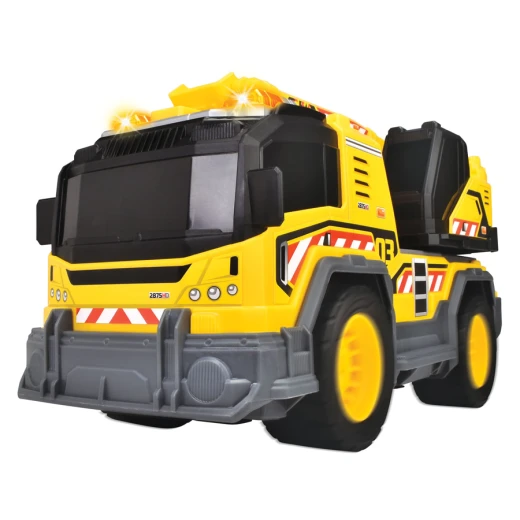 Dickie, Excavator Construction Toy 30 cm with Light and Sound Manually Movable Arm 360° Rotation Free Play Batteries Included for Kids Age 3+ - Dickie - Image 5