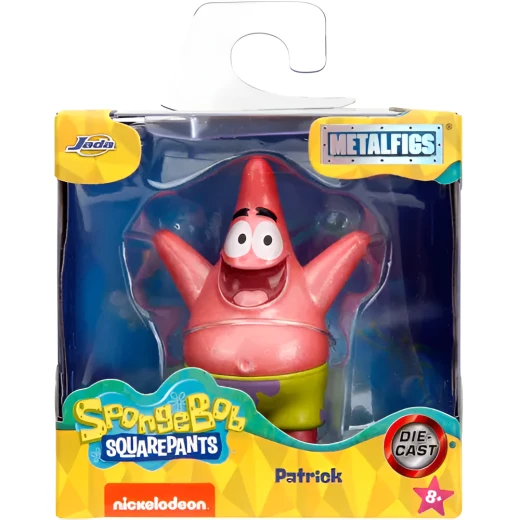 JADA, SpongeBob Metal Figs 6.5cm Collectible Figure Bikini Bottom Characters SpongeBob Patrick Star Thaddeus Mr. Krabs Durable Metal Toy Official Nickelodeon Random Figure - JADA - Image 2