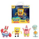 JADA, SpongeBob Metal Figs 6.5cm Collectible Figure Bikini Bottom Characters SpongeBob Patrick Star Thaddeus Mr. Krabs Durable Metal Toy Official Nickelodeon Random Figure - JADA