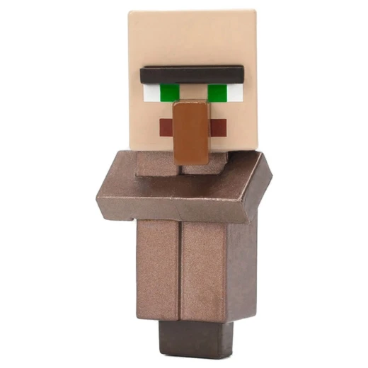 JADA, Minecraft Metalfigs Die Cast Collectible Figure 7cm Movie Game Characters Steve Alex Villager Skeleton Ages 6+ Kids Play Display Shelf Collectors Gift Authentic Durable 4 Types Metal Toy Minecraft Adventure Figures - JADA - Image 6