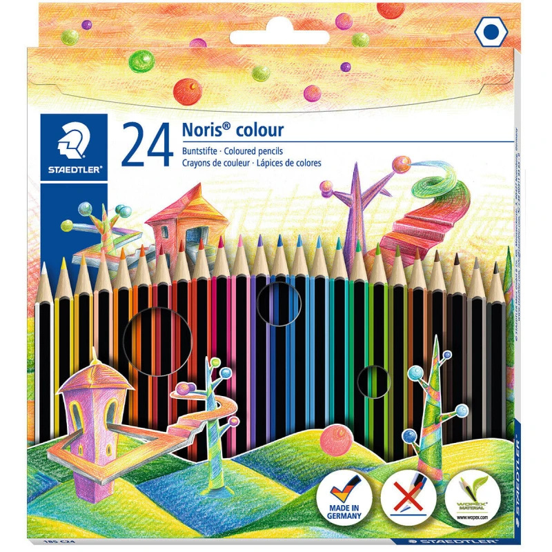 Staedtler - Noris Coloured Pencils 24 Pcs - Staedtler