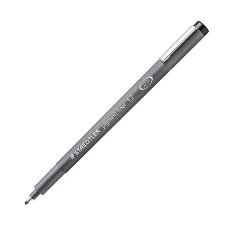 Staedtler - Pigment Liner Pen 1.2 mm - Black - Staedtler