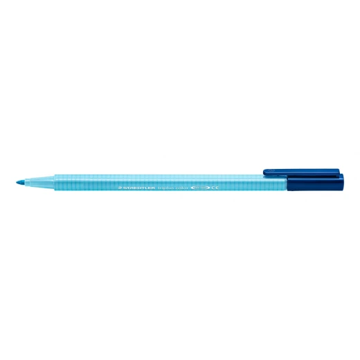 Staedtler - Triplus Triangular Fibre-Tip Pen - Aqua Blue - Staedtler - Image 2