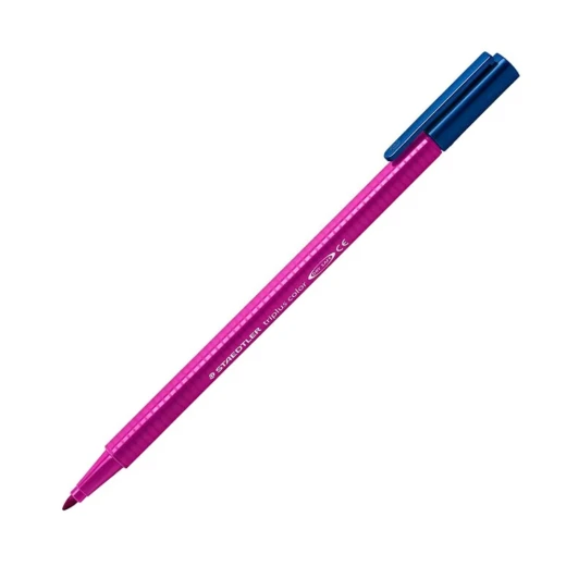 Staedtler - Triplus Triangular Fibre-Tip Pen - Red Violet Staedtler - Triplus Triangular Fibre-Tip Pen - Red Violet