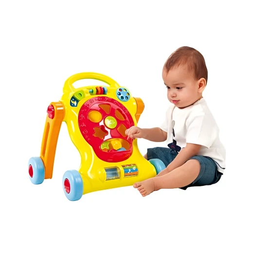 PlayGo , Lights & Tune Activity Walker , Yellow - PlayGo - Image 3