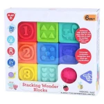 Play Go | Stacking Wonder Blocks | 9 pcs - PlayGo