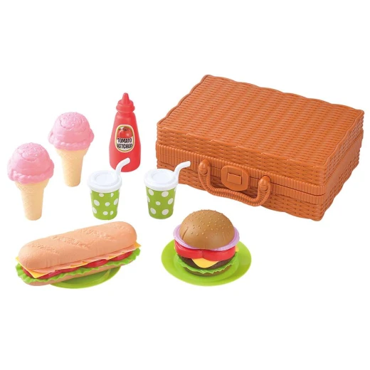 Play Go | Burger & Sandwich Basket | 21 pcs! - PlayGo - Image 2