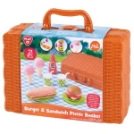 Play Go | Burger & Sandwich Basket | 21 pcs! - PlayGo