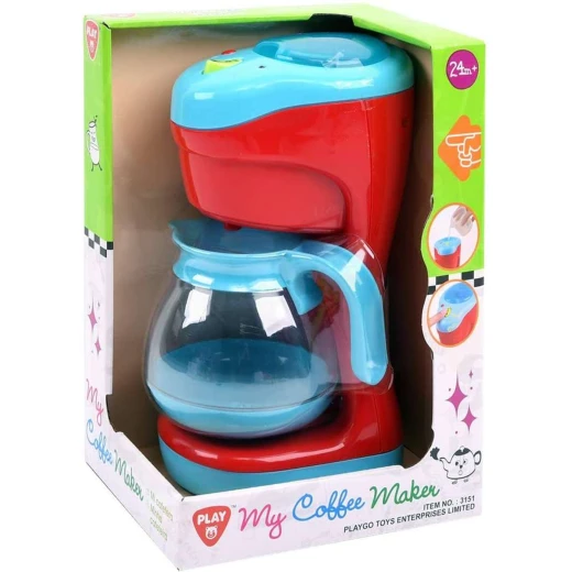 Play Go | Coffee Maker With Realistic Brewing Sounds & Kettle Lights Up Play Go | Coffee Maker With Realistic Brewing Sounds & Kettle Lights Up