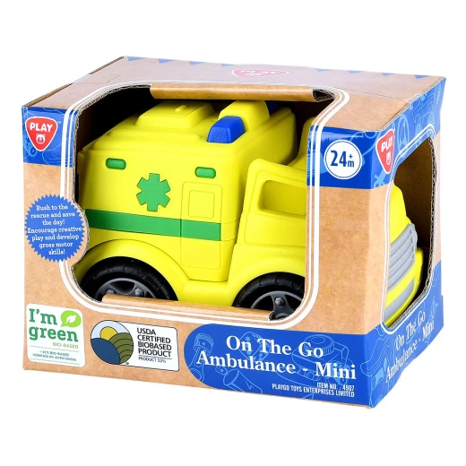 PlayGo , Bio-Based Mini Ambulance Toy