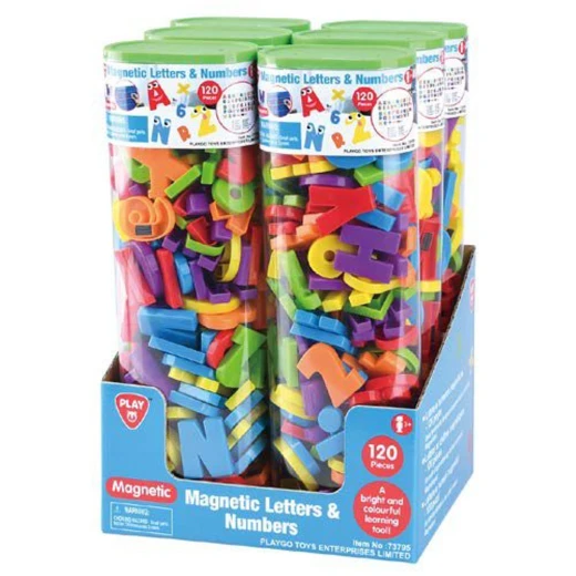 PlayGo | Magnetic Letters and Numbers Set | 120 pcs - PlayGo - Image 2
