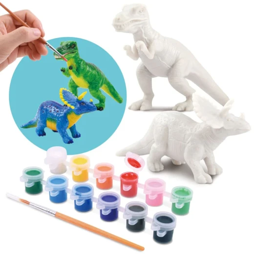 PlayGo | Paint Your Own Polyresin T-Rex - PlayGo - Image 2