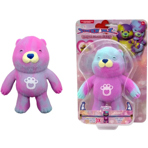 BTF, Stretchapalz Tie Dye Bear, 14 cm, Random Color - Btf - Image 5