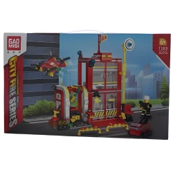 K Toys City Fire Station Building Set , 362 pcs